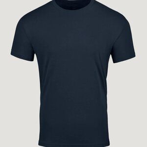 Bundle(2) USED Fresh Clean Threads Black&Blue Crew Neck  XXL Men's Premium Tees